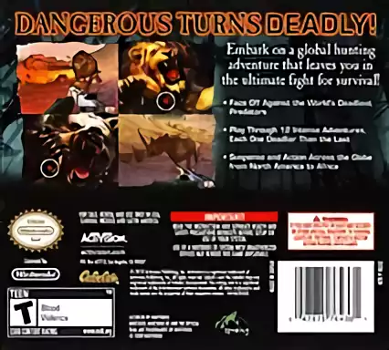 Image n° 2 - boxback : Cabela's Dangerous Hunts 2011